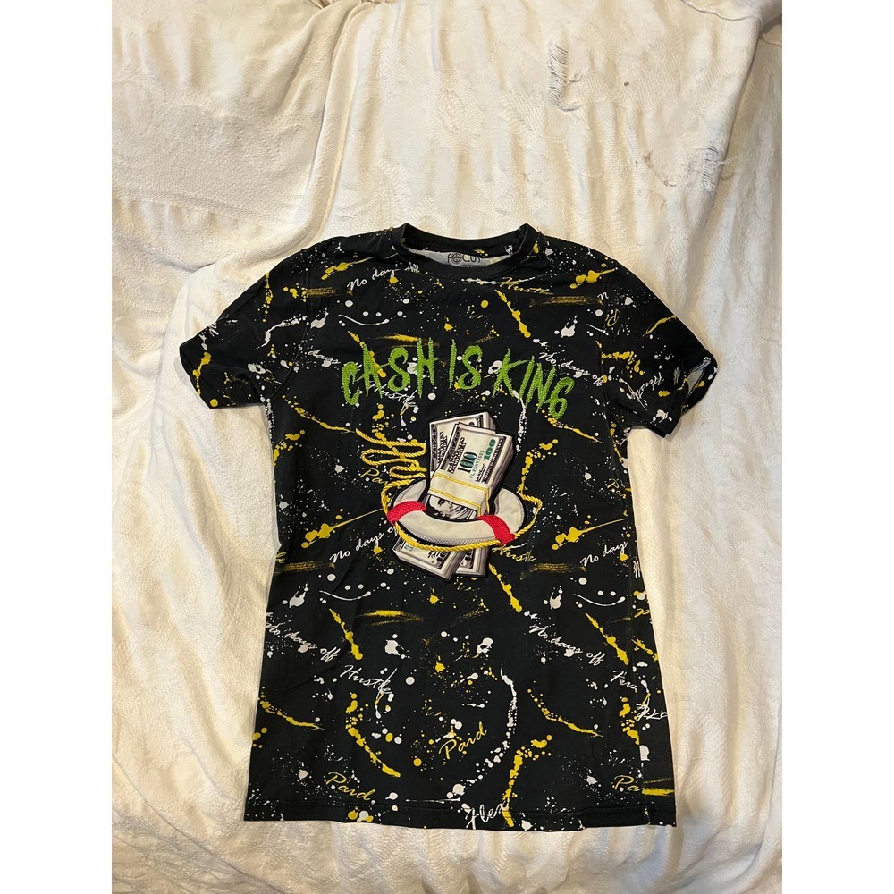 Focus Cash Is King T-Shirt Mens S